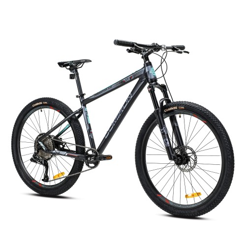 Велосипед 27,5" COMIRON PREDATOR 2025, черный/неон