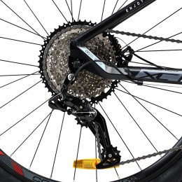 Велосипед 27,5" COMIRON PREDATOR 2025, черный/неон