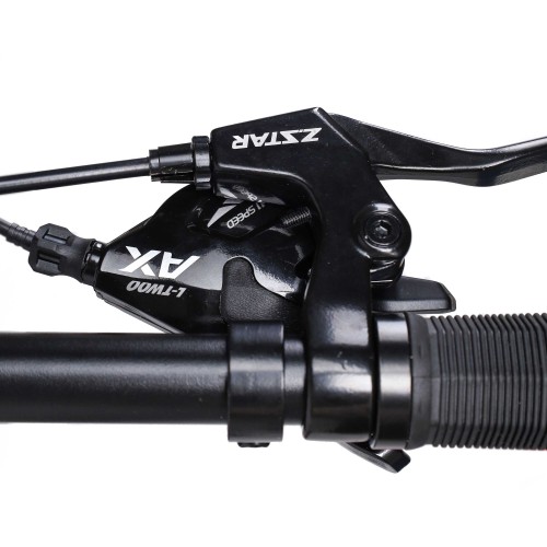 Велосипед 27,5" COMIRON PREDATOR 2025, черный/неон