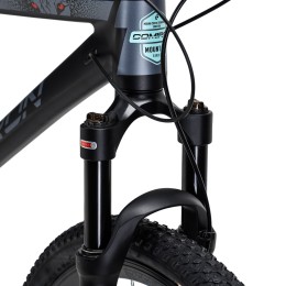 Велосипед 27,5" COMIRON PREDATOR 2025, черный/неон