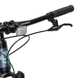 Велосипед 27,5" COMIRON PREDATOR 2025, черный/неон