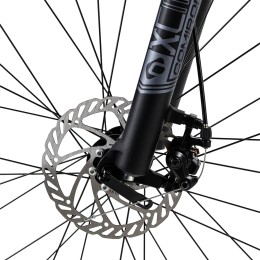 Велосипед 27,5" COMIRON PREDATOR 2025, черный/неон