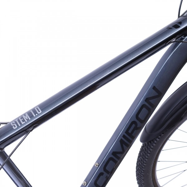 Велосипед 27,5" COMIRON SYSTEM 1.0 (2024), серый глянцевый