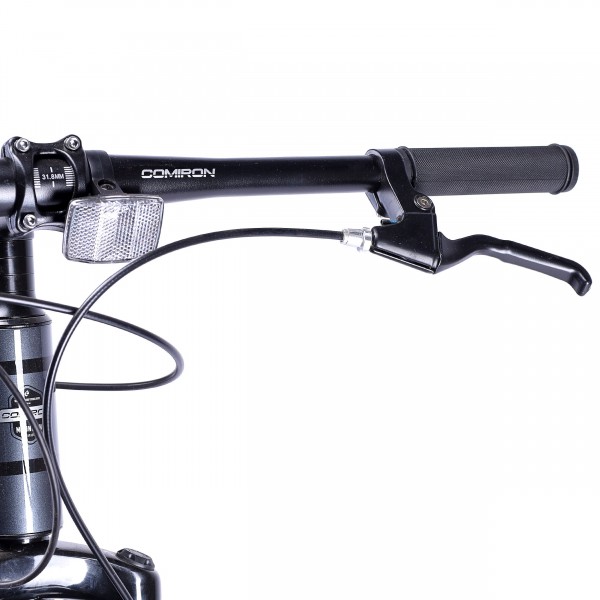 Велосипед 27,5" COMIRON SYSTEM 1.0 (2024), серый глянцевый