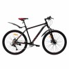 Велосипед 27,5" COMIRON SYSTEM (2025), черный/красный