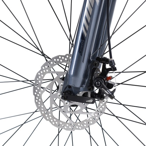 Велосипед 27,5" COMIRON SYSTEM (2025), серый-бежевый