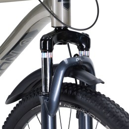 Велосипед 27,5" COMIRON SYSTEM (2025), серый-бежевый