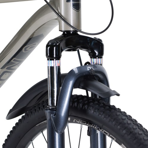 Велосипед 27,5" COMIRON SYSTEM (2025), серый-бежевый