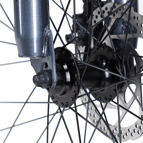 Велосипед 27,5" COMIRON SYSTEM (2025), серый-бежевый