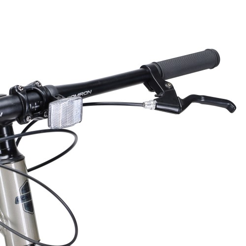 Велосипед 27,5" COMIRON SYSTEM (2025), серый-бежевый