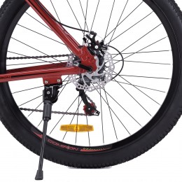 Велосипед 27,5" COMIRON SYSTEM GT910 R, красный/черный