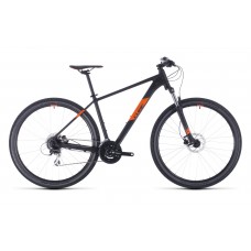 Велосипед 27,5" Cube AIM PRO 27,5 (2020) черно-оранжевый