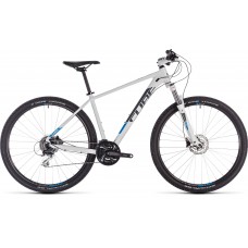 Велосипед 27,5" Cube AIM RACE 27,5 (2019) бело-синий
