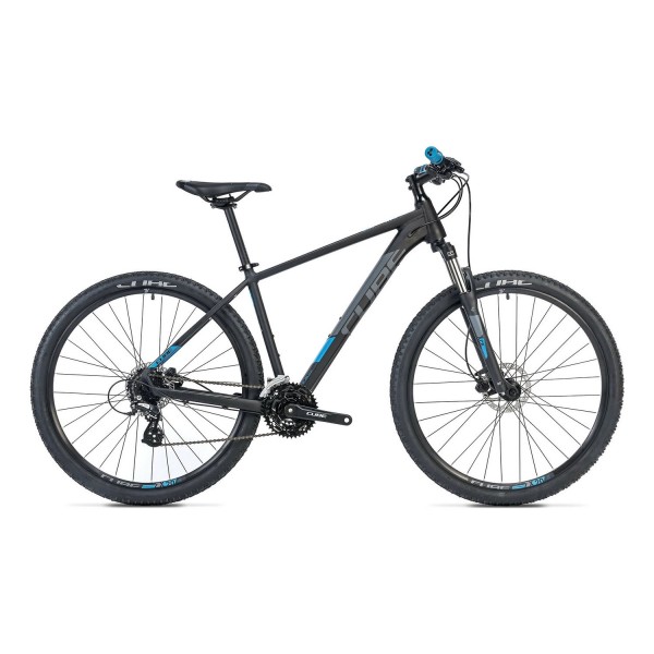 Велосипед 27,5" Cube AIM SE 27.5 (2019) черно-синий