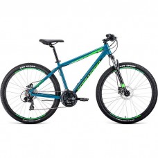 Велосипед 27,5" Forward Apache 1.0 27.5 (2020), сине-зелёный