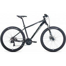 Велосипед 27,5" Forward Apache 2.0 disk (2021) черный/серый