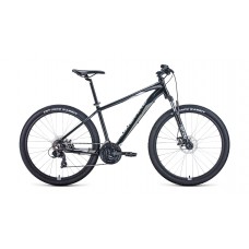 Велосипед 27,5" Forward Apache 2.0 disk (2022) черный/серый
