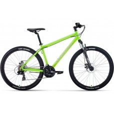 Велосипед 27,5" Forward Sporting 2.0 D, ярко-зеленый/серебристый