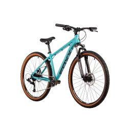 Велосипед 27,5" FOXX ARAGON (2025), бирюзовый