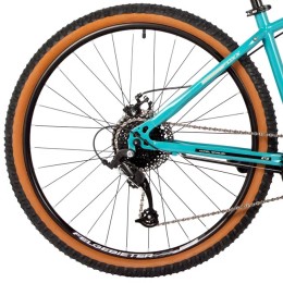 Велосипед 27,5" FOXX ARAGON (2025), бирюзовый