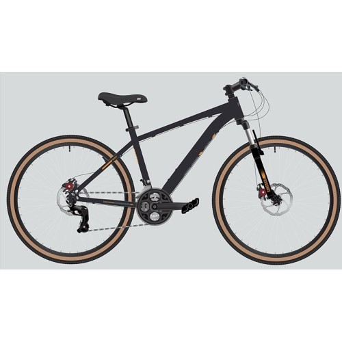 Велосипед 27,5" FOXX ARAGON, синий (2026)