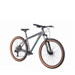 Велосипед 27,5" FOXX HELIX, серый (2026)