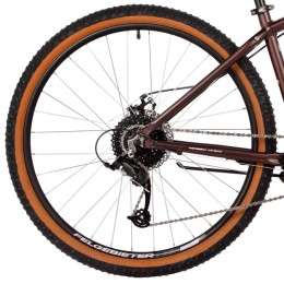 Велосипед 27,5" FOXX MERIDIAN (2025), коричневый