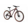Велосипед 27,5" FOXX MERIDIAN, коричневый (2026)