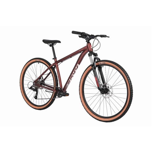 Велосипед 27,5" FOXX MERIDIAN, коричневый (2026)