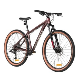 Велосипед 27,5" FOXX MERIDIAN, коричневый (2026)