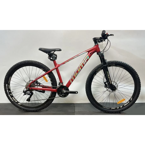 Велосипед 27,5" MOMA M100, красный