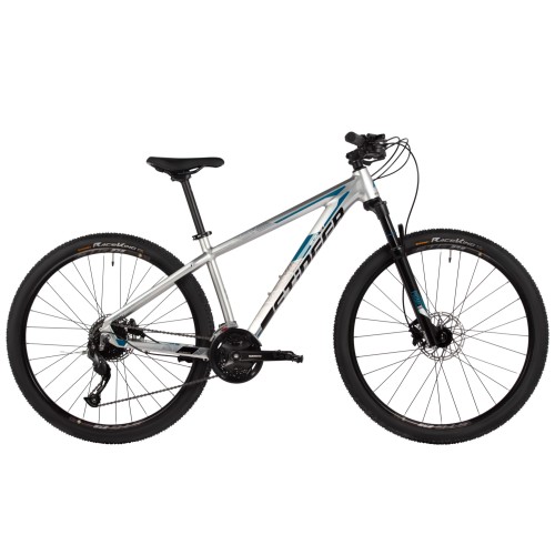Велосипед 27,5" STINGER Reload STD 45 Silver Edition 27.5 (2025), серебристый