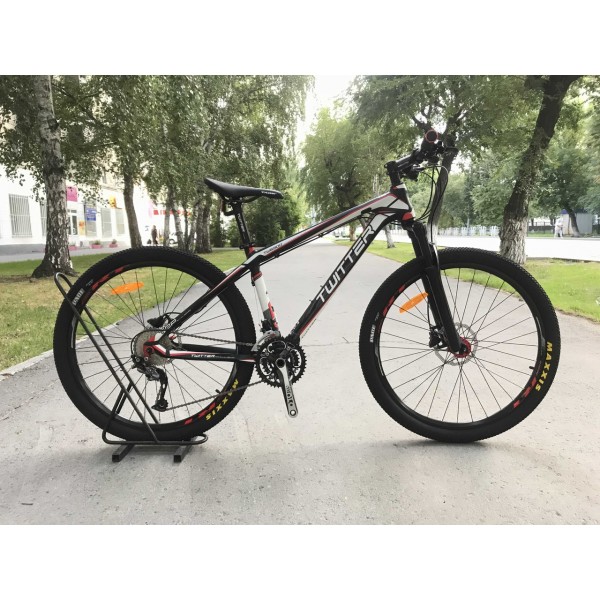 Велосипед 27,5" Twitter TW6900 (2020) черно-красный