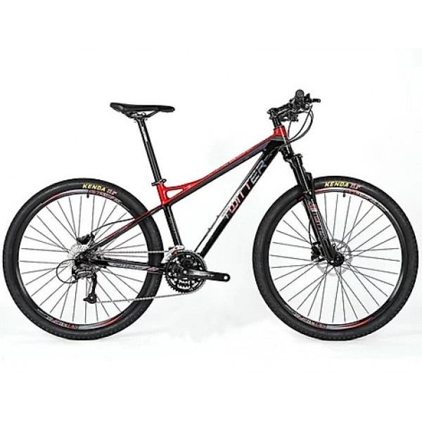 Велосипед 27,5" Twitter VENUS V4, черно-красный (2020)