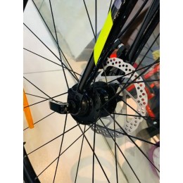 Велосипед 28" (700C) GROM LEXON GTRACK, черный/салатовый