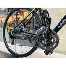 Велосипед 28" (700C) GROM LEXON GTRACK, черный/салатовый