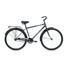 Велосипед 28" Altair City high, 2020, черный/серый