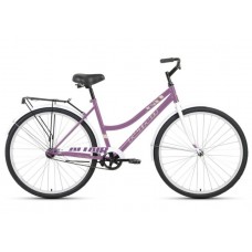 Велосипед 28" Altair City low, 2021, цвет фиолетовый/белый