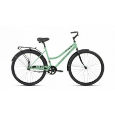Велосипед 28" Altair City Low 28 (2023), зеленый/черный