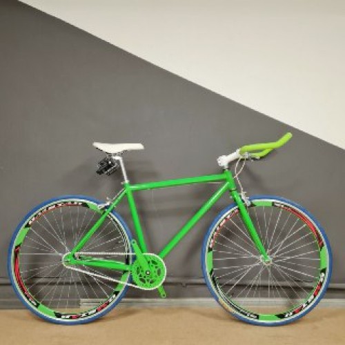 Велосипед 28" Fixed Gear, зеленый