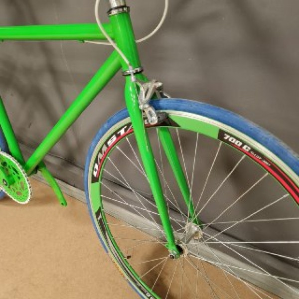 Велосипед 28" Fixed Gear, зеленый