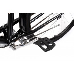 Велосипед 28" FORWARD DORTMUND 1.0 (2022) черный/бронзовый