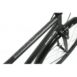 Велосипед 28" FORWARD PARMA 2021 черный матовый/белый