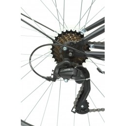 Велосипед 28" FORWARD PARMA 2021 черный матовый/белый