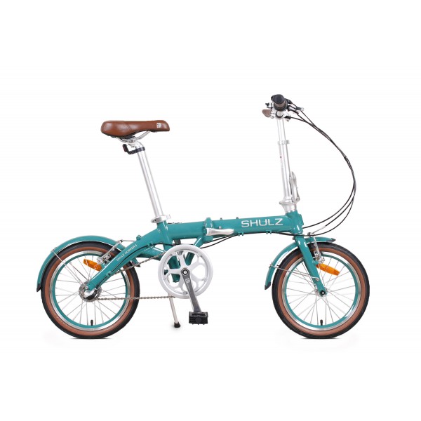 Велосипед 16" SHULZ Hopper 3, бирюзово-зеленый