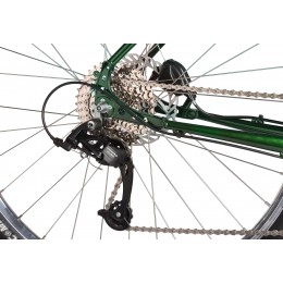 Велосипед 28" SHULZ Wanderer (2023), deep green/темно-зеленый