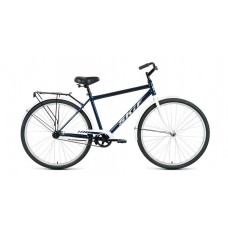 Велосипед 28" SKIF CITY 28 HIGH (2022), темно-синий/серый