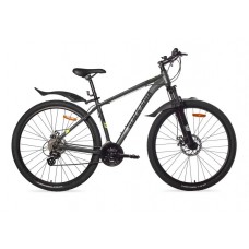 Велосипед 29" BLACK AQUA Cross 2991 D matt (2022) темно-серый