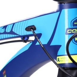 Велосипед 29" COMIRON FALCON 2.0, синий/голубой/желтый