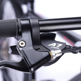 Велосипед 29" COMIRON GENESIS (2024), черный/серый/красный